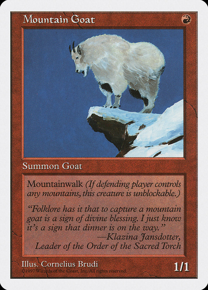 Mountain Goat [Fifth Edition] | Local Legends