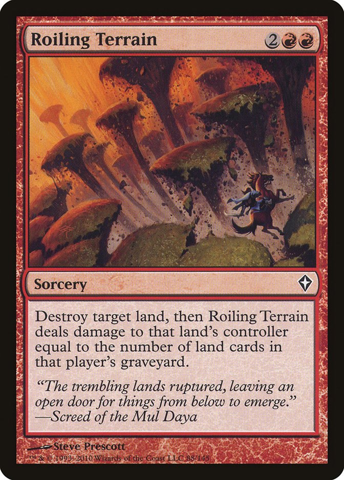 Roiling Terrain [Worldwake] | Local Legends