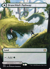 Branchloft Pathway // Boulderloft Pathway (Borderless Alternate Art) [Zendikar Rising] | Local Legends