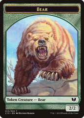 Bear // Spider Double-Sided Token [Commander 2015 Tokens] | Golgari Games