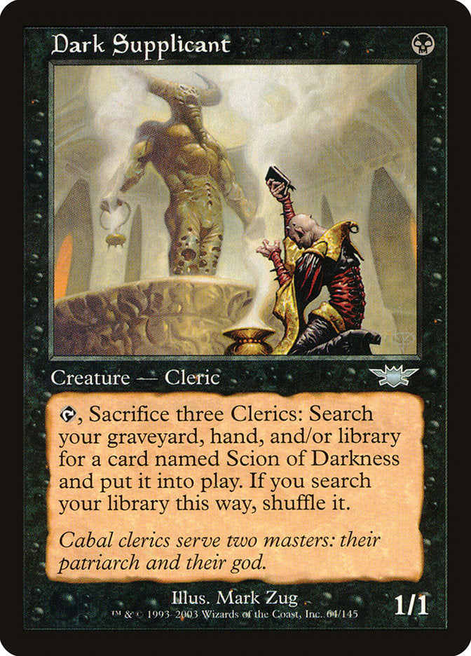 Dark Supplicant [Legions] | Golgari Games