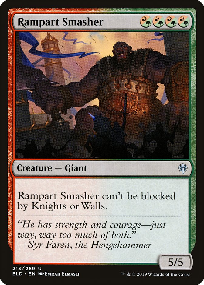 Rampart Smasher [Throne of Eldraine] | Local Legends