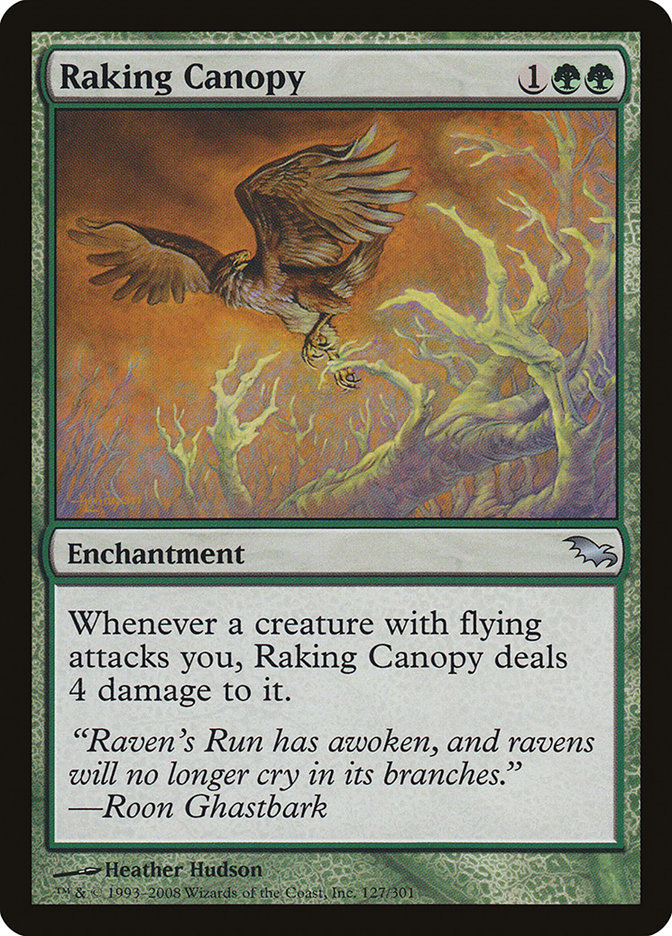 Raking Canopy [Shadowmoor] | Golgari Games