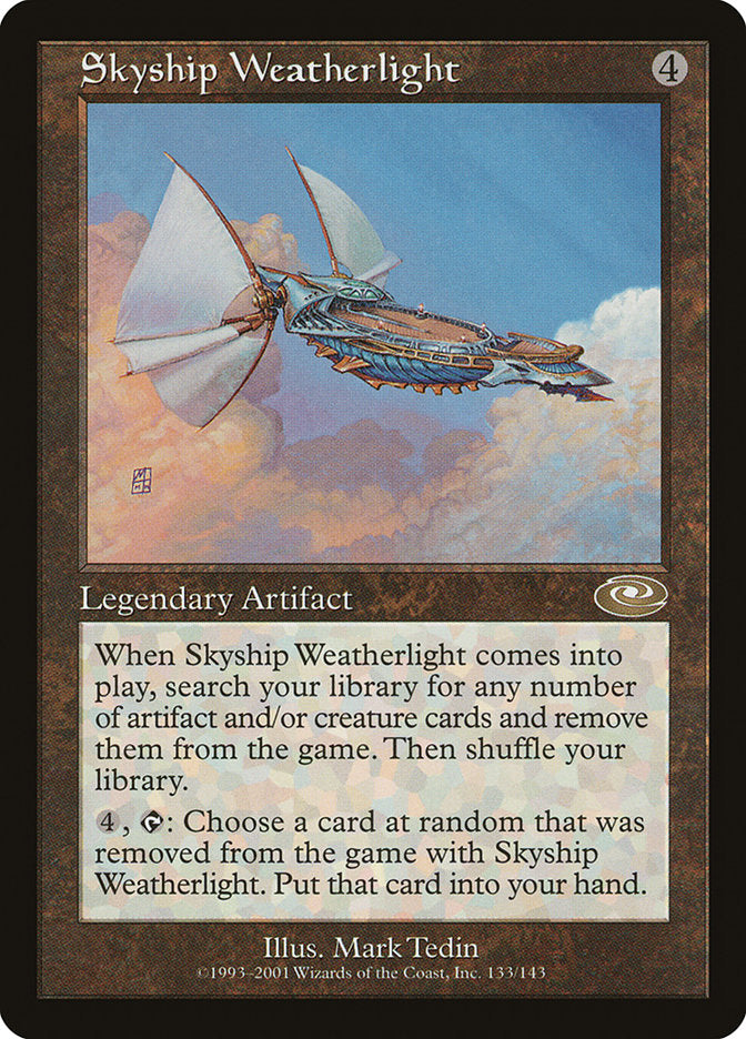 Skyship Weatherlight (Mark Tedin) [Planeshift] | Local Legends