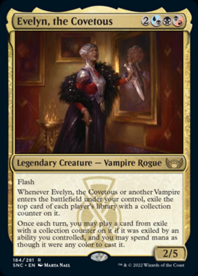 Evelyn, the Covetous [Streets of New Capenna] | Golgari Games