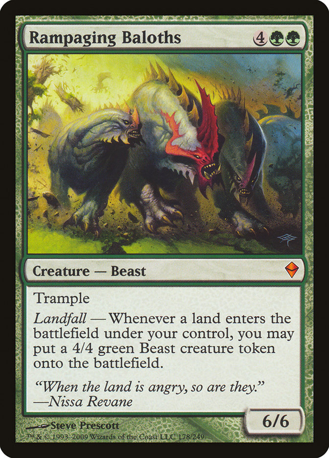 Rampaging Baloths [Zendikar] | Local Legends