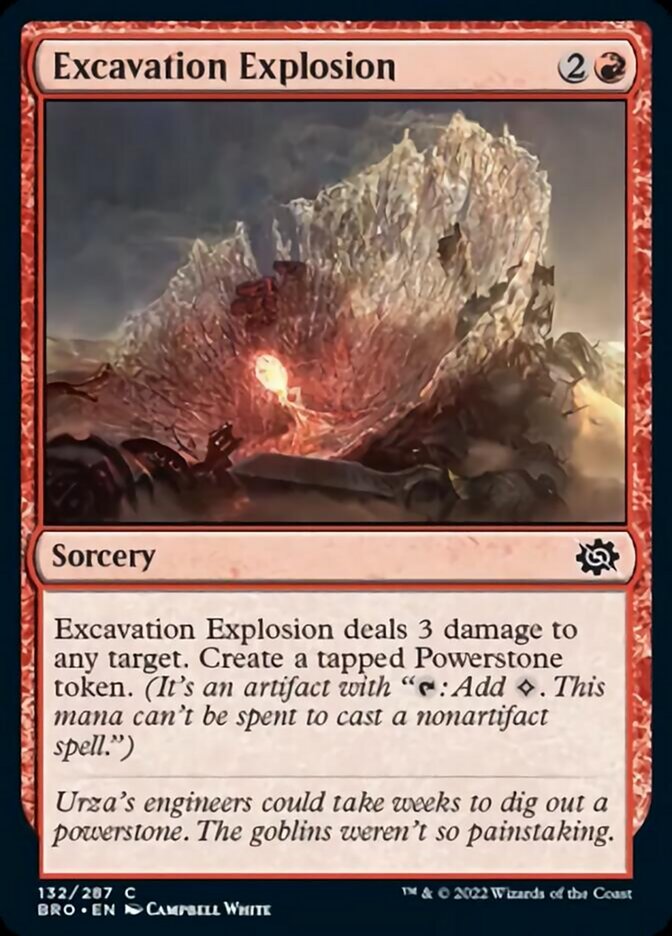 Excavation Explosion [The Brothers' War] | Local Legends