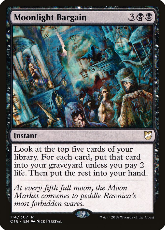 Moonlight Bargain [Commander 2018] | Local Legends
