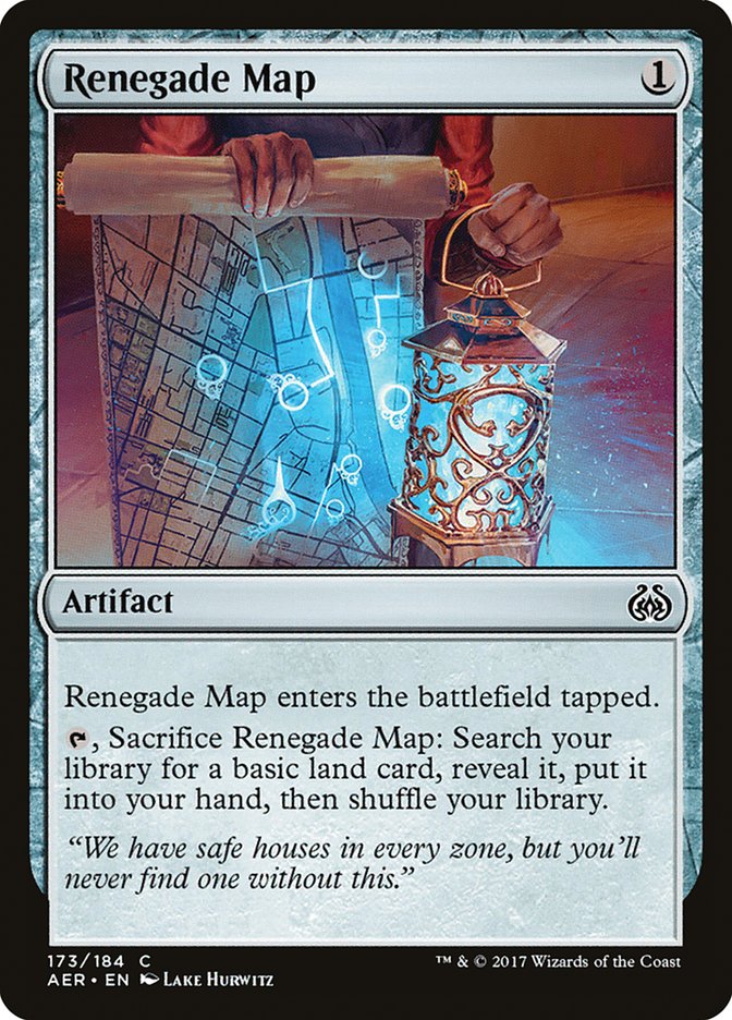 Renegade Map [Aether Revolt] | Golgari Games