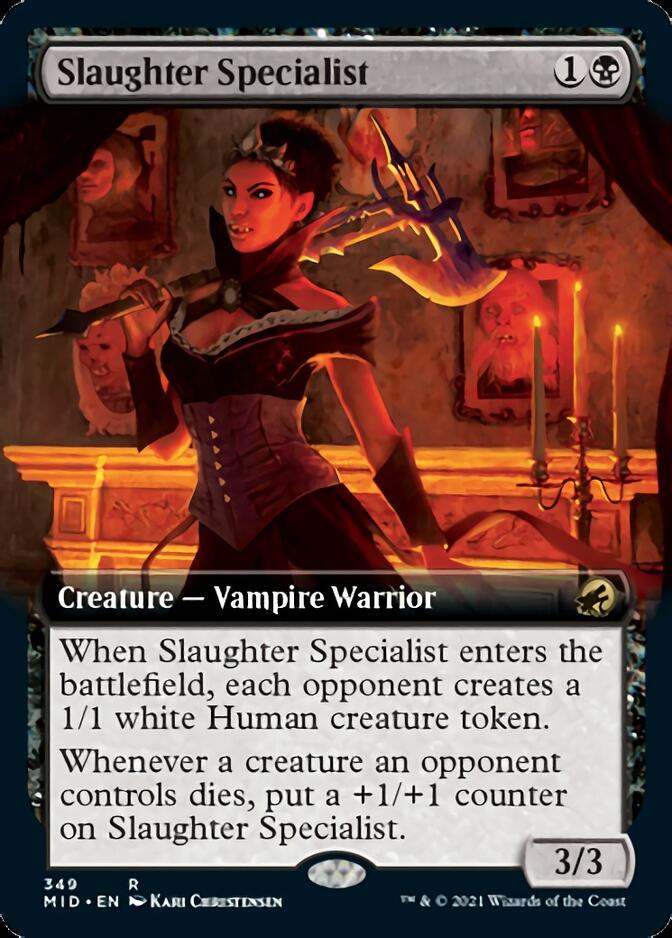 Slaughter Specialist (Extended Art) [Innistrad: Midnight Hunt] | Local Legends