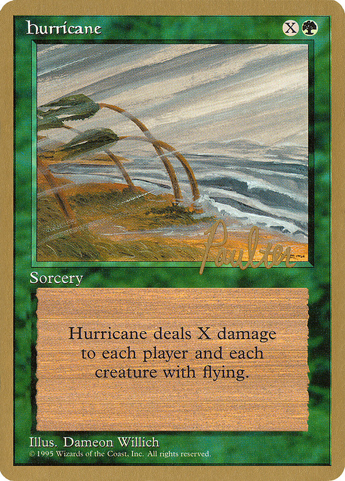 Hurricane (Preston Poulter) [Pro Tour Collector Set] | Local Legends