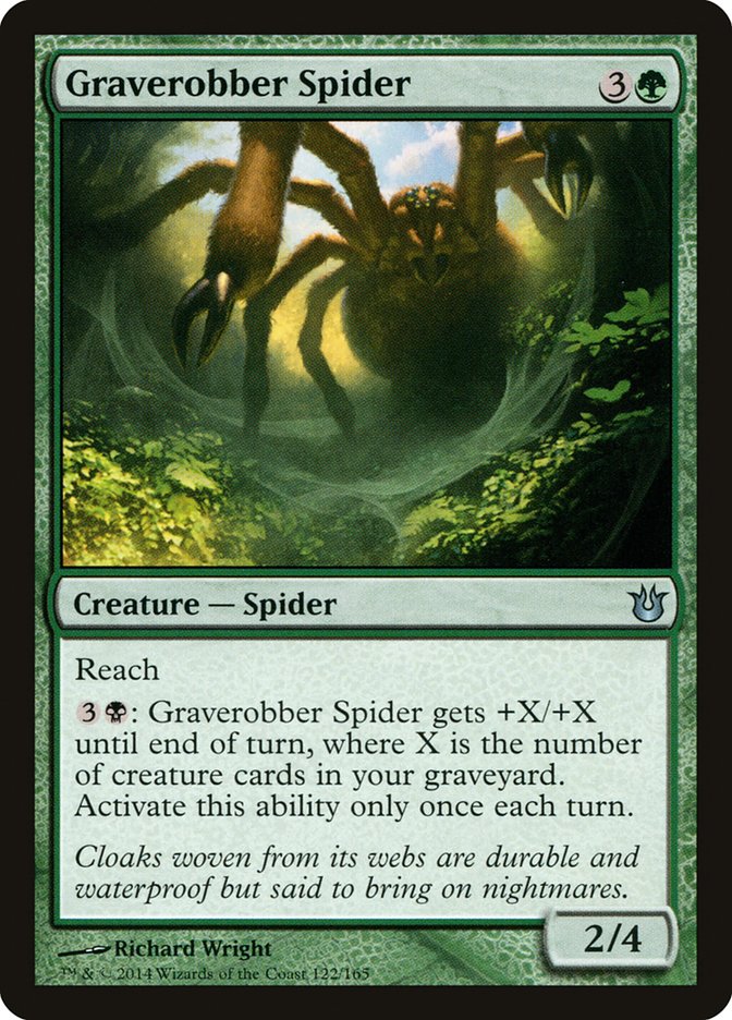 Graverobber Spider [Born of the Gods] | Golgari Games