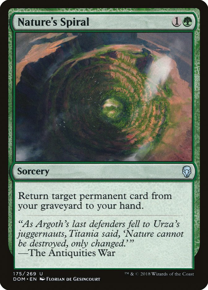 Nature's Spiral [Dominaria] | Local Legends