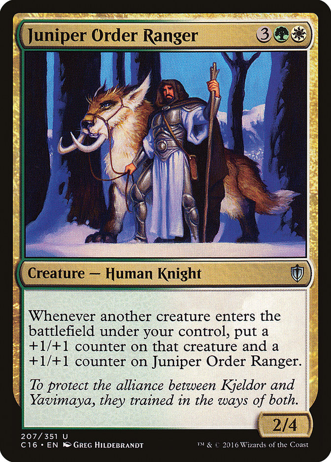 Juniper Order Ranger [Commander 2016] | Golgari Games