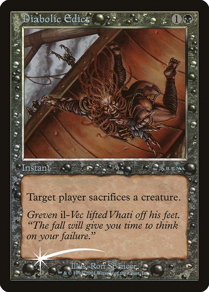 Diabolic Edict [Arena League 2001] | Local Legends