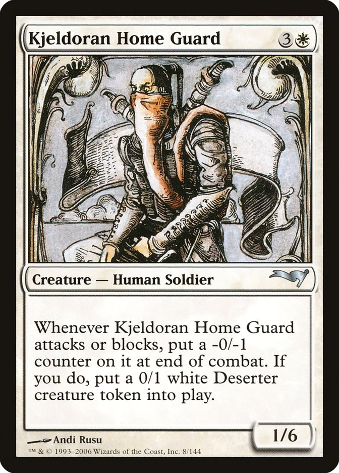 Kjeldoran Home Guard [Coldsnap Theme Decks] | Local Legends