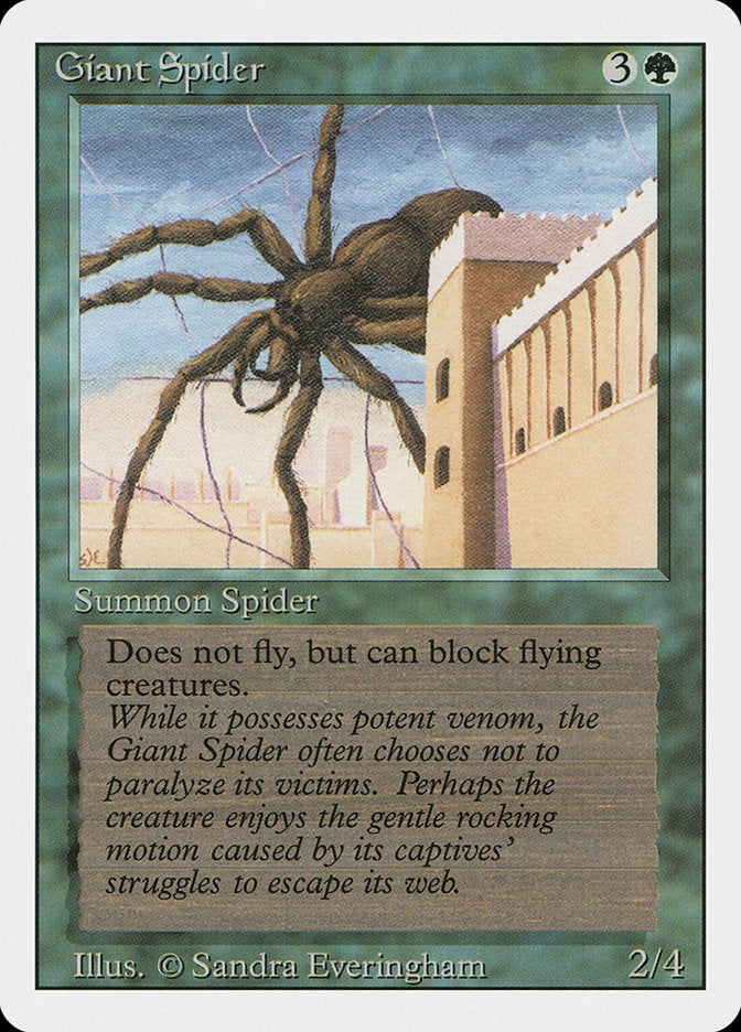 Giant Spider [Revised Edition] | Golgari Games