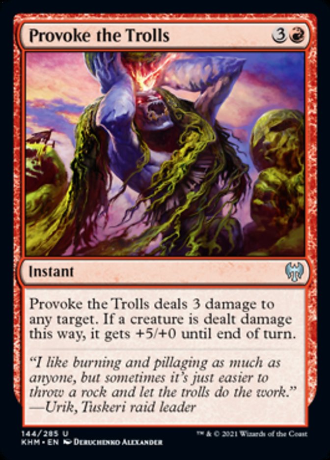 Provoke the Trolls [Kaldheim] | Local Legends