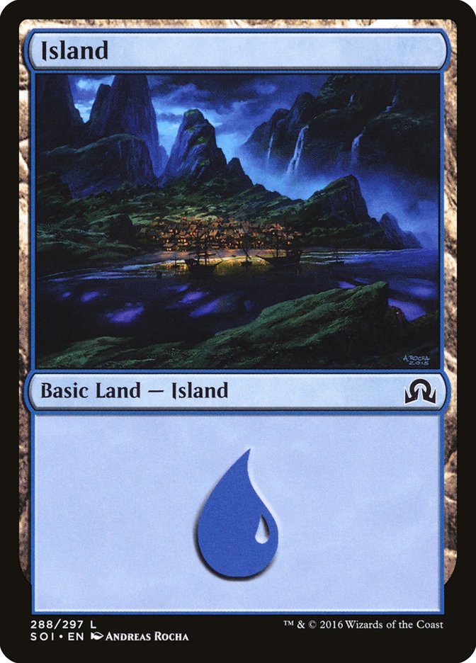 Island (288) [Shadows over Innistrad] | Golgari Games