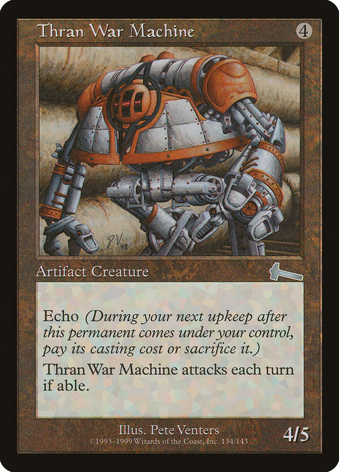 Thran War Machine [Urza's Legacy] | Local Legends