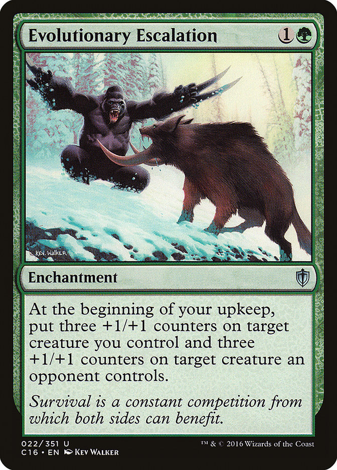 Evolutionary Escalation [Commander 2016] | Local Legends