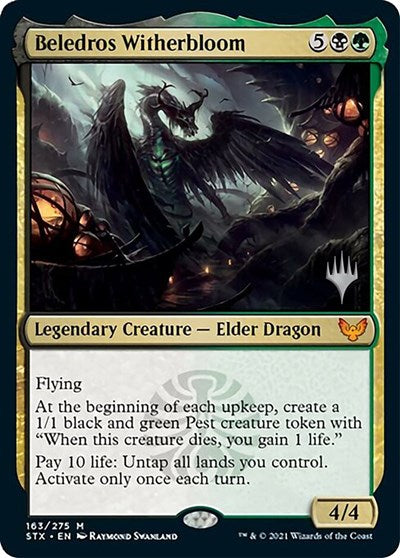 Beledros Witherbloom (Promo Pack) [Strixhaven: School of Mages Promos] | Golgari Games