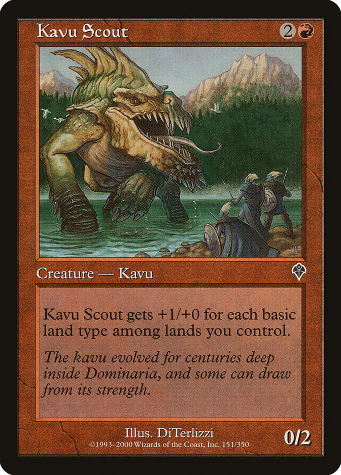 Kavu Scout [Invasion] | Local Legends