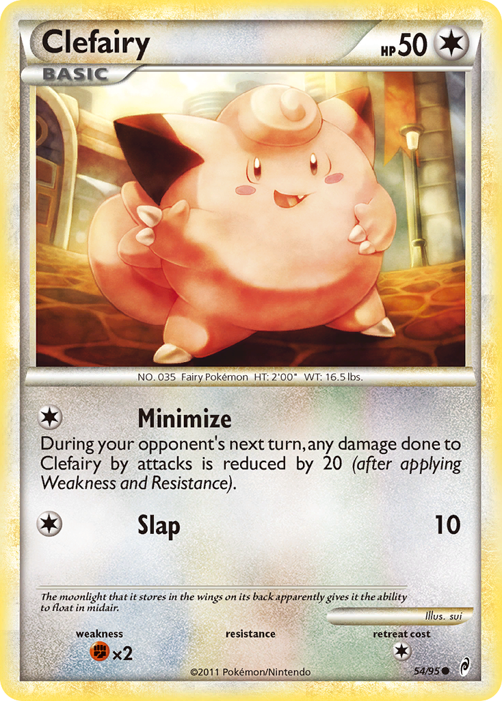 Clefairy (54/95) [HeartGold & SoulSilver: Call of Legends] | Golgari Games