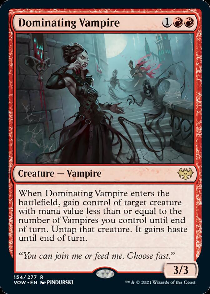 Dominating Vampire [Innistrad: Crimson Vow] | Local Legends