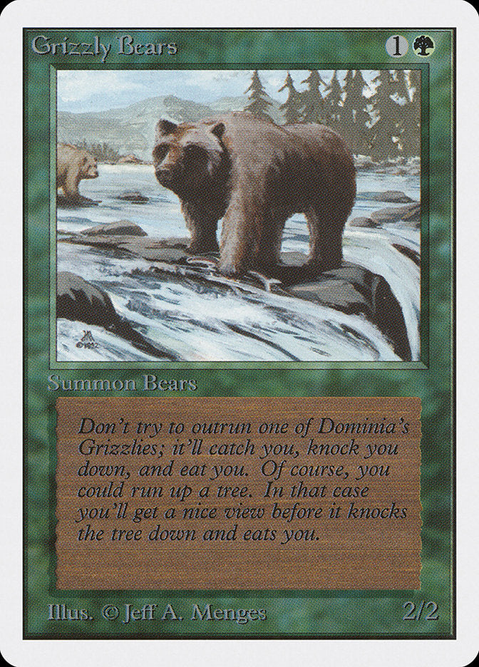 Grizzly Bears [Unlimited Edition] | Golgari Games