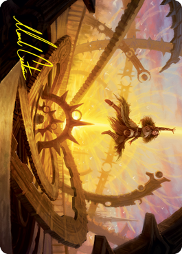 Katilda's Rising Dawn Art Card (Gold-Stamped Signature) [Innistrad: Crimson Vow Art Series] | Golgari Games