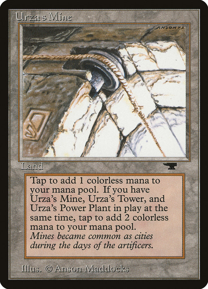 Urza's Mine (Pulley Embedded in Stone) [Antiquities] | Golgari Games