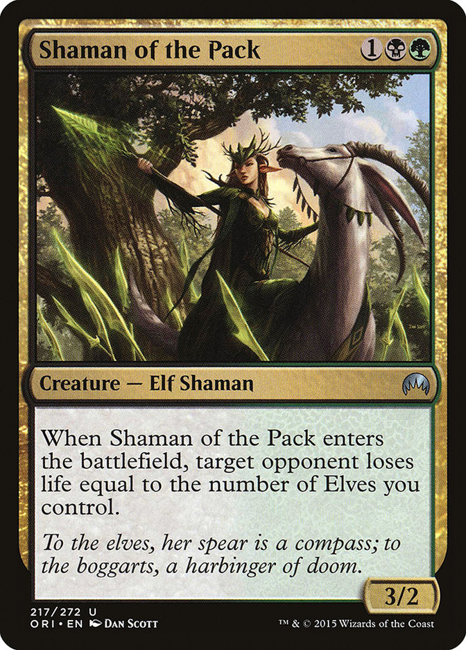 Shaman of the Pack [Magic Origins] | Golgari Games