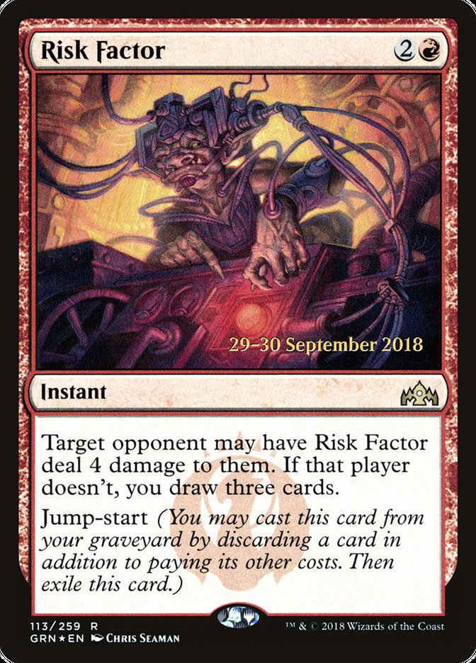 Risk Factor [Guilds of Ravnica Prerelease Promos] | Local Legends