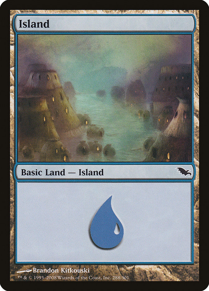 Island (288) [Shadowmoor] | Golgari Games