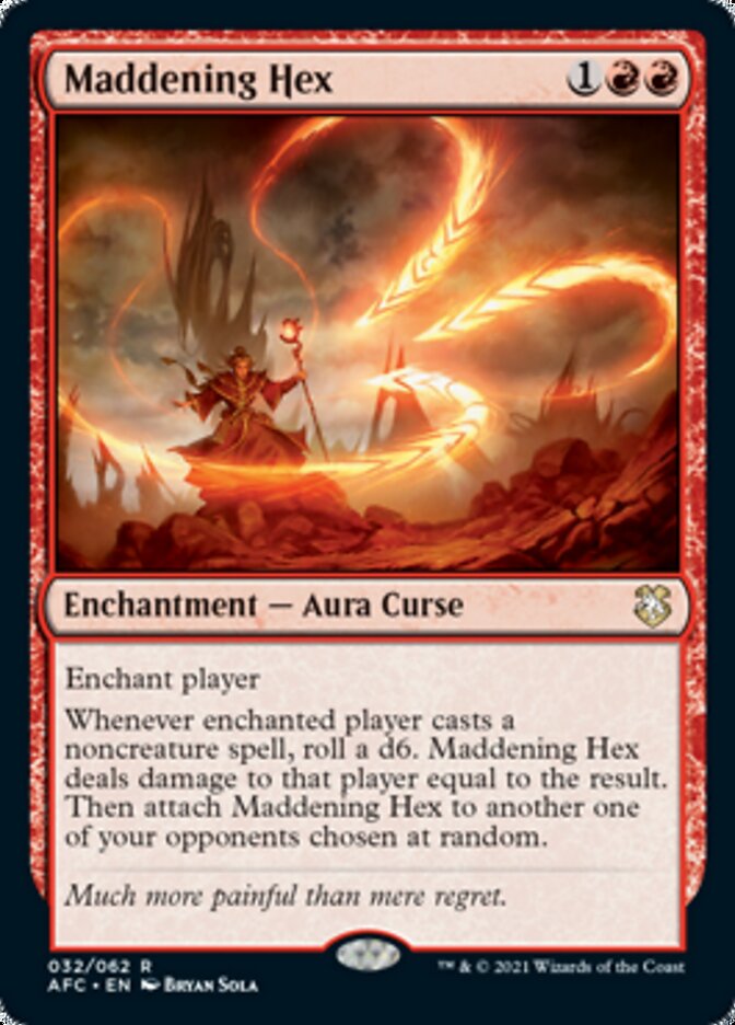 Maddening Hex [Dungeons & Dragons: Adventures in the Forgotten Realms Commander] | Local Legends