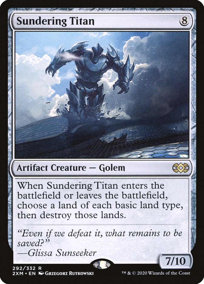 Sundering Titan [Double Masters] | Local Legends
