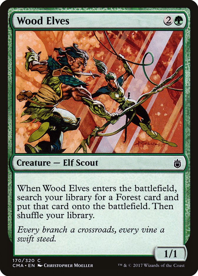 Wood Elves [Commander Anthology] | Golgari Games