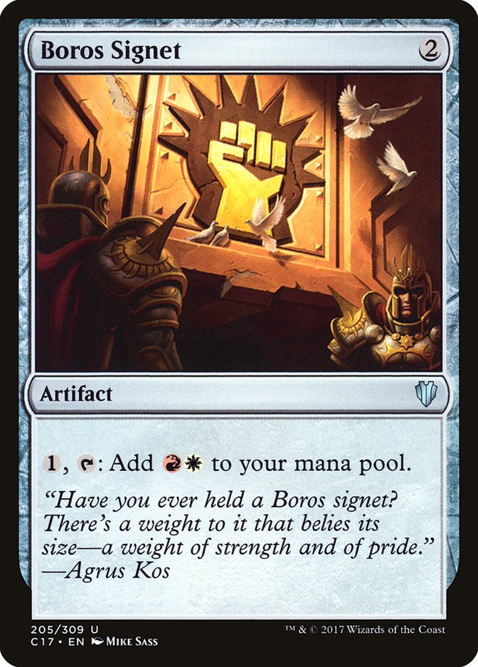 Boros Signet [Commander 2017] | Local Legends