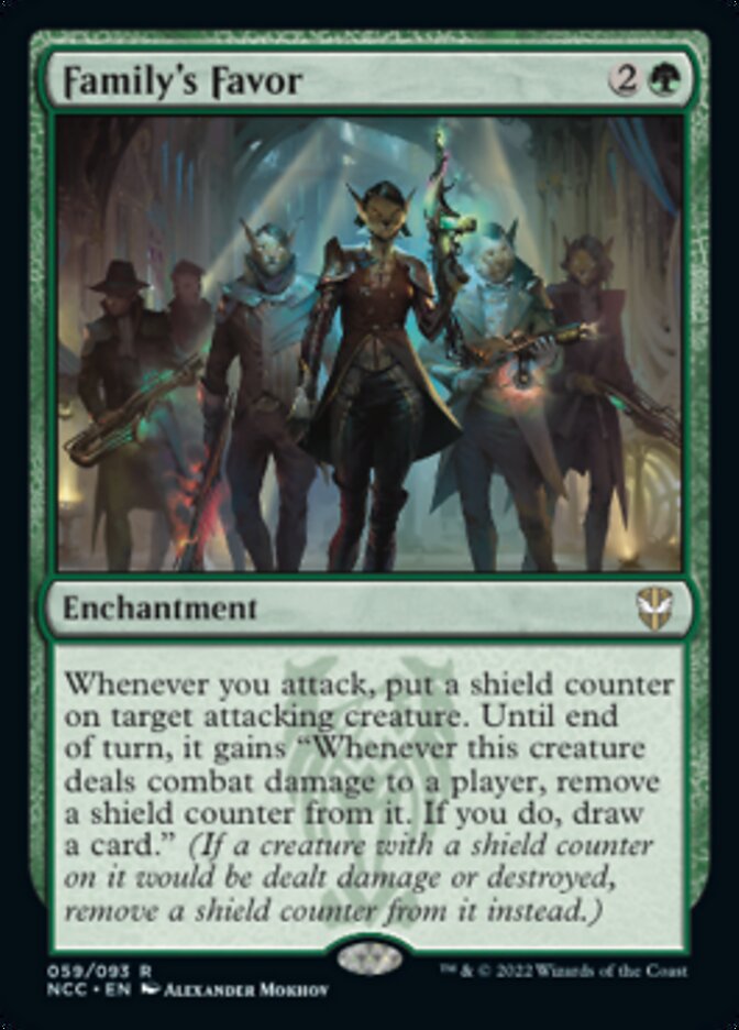 Family's Favor [Streets of New Capenna Commander] | Local Legends
