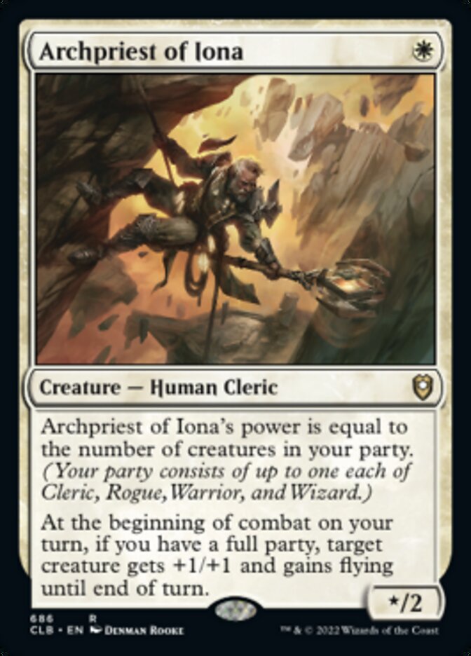 Archpriest of Iona [Commander Legends: Battle for Baldur's Gate] | Local Legends