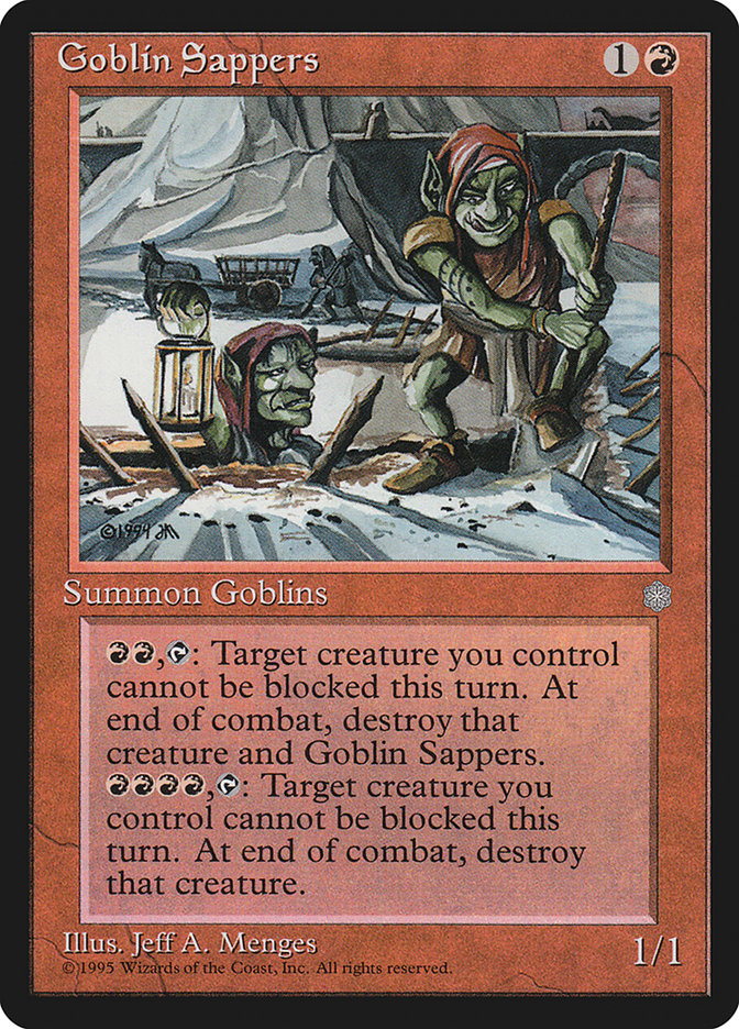 Goblin Sappers [Ice Age] | Local Legends