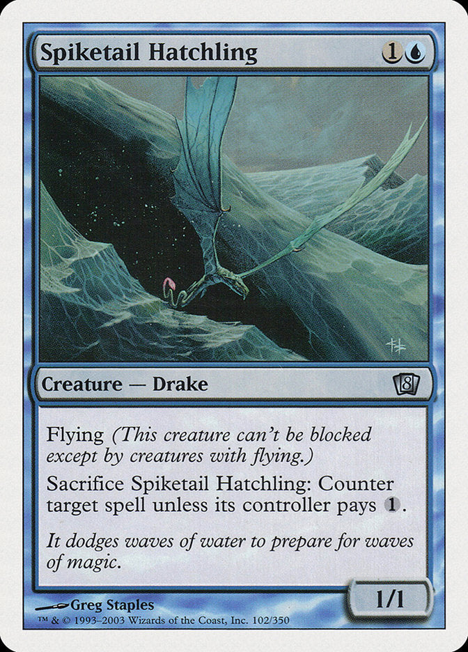 Spiketail Hatchling [Eighth Edition] | Local Legends