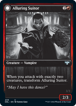 Alluring Suitor // Deadly Dancer [Innistrad: Double Feature] | Golgari Games