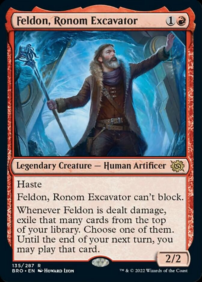 Feldon, Ronom Excavator [The Brothers' War] | Golgari Games