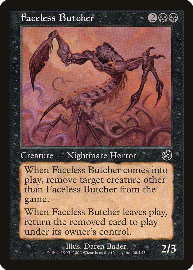 Faceless Butcher [Torment] | Local Legends