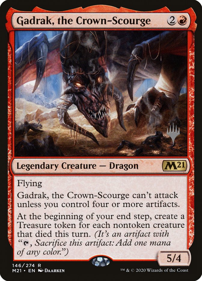 Gadrak, the Crown-Scourge (Promo Pack) [Core Set 2021 Promos] | Golgari Games