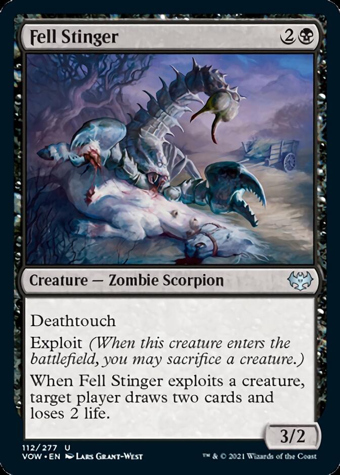 Fell Stinger [Innistrad: Crimson Vow] | Golgari Games