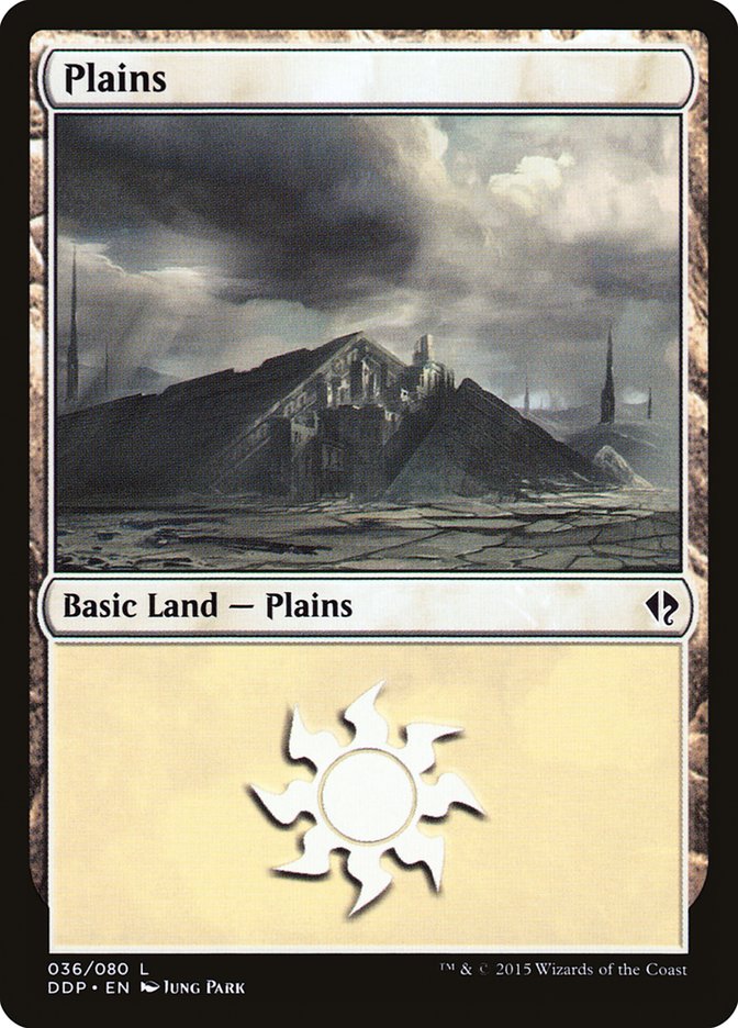 Plains (36) [Duel Decks: Zendikar vs. Eldrazi] | Local Legends