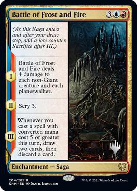 Battle of Frost and Fire (Promo Pack) [Kaldheim Promos] | Golgari Games